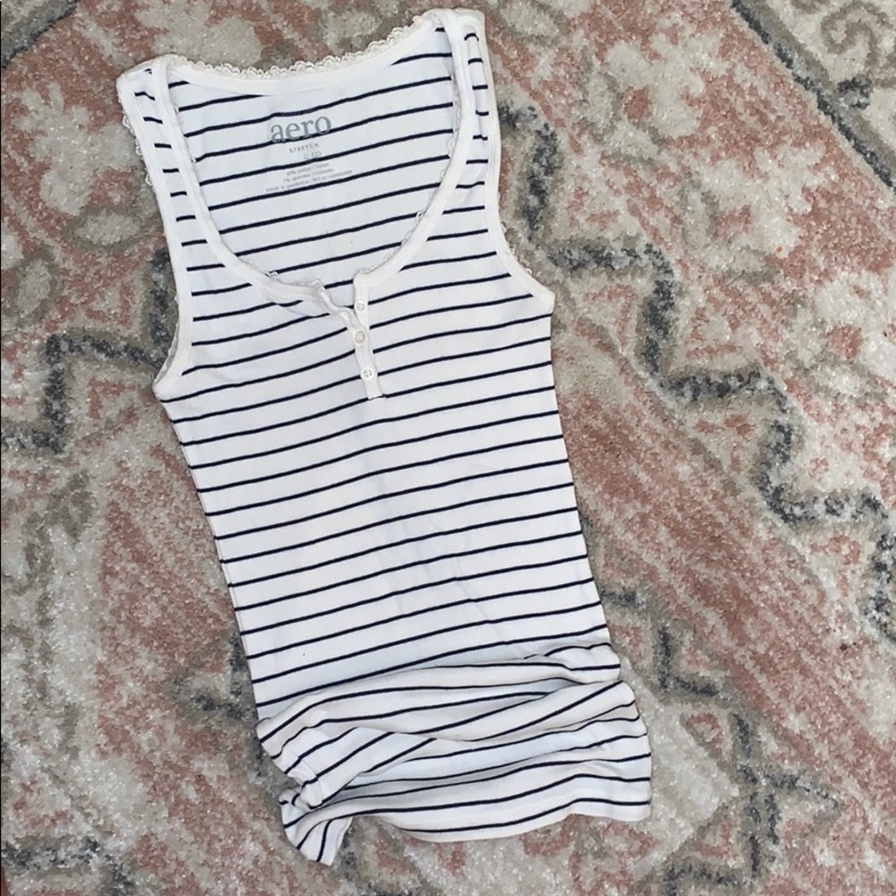 Striped tank